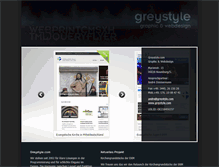 Tablet Screenshot of greystyle.com